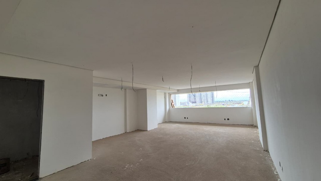 Aplicação de massa corrida em 6º pav.