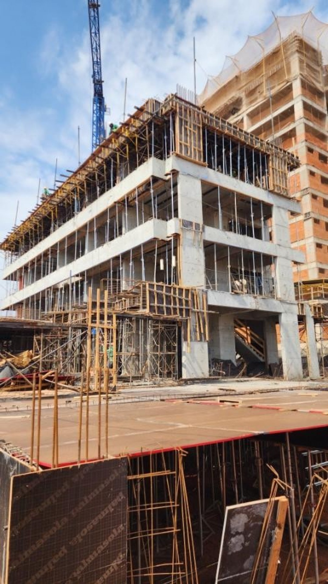 Montagem de forma térreo